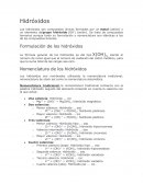Hidróxidos.