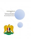 UN PAIS EN CONFLICTO SIRIA