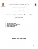 Importancia de la seguridad e higiene en el trabajador