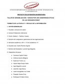 TALLER DE SENSIBILIZACIÓN: “UNIDOS POR UNA GOBERNANZA EFICAZ DE LAS ORGANIZACIONES”