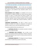 Actitudes que definen a los empleados satisfechos