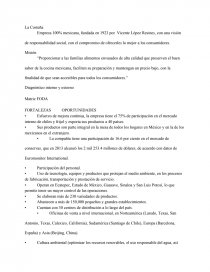 Matriz FODA FORTALEZAS	OPORTUNIDADES. Página 1