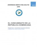 El concubinato en la república dominicana.