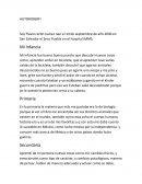 Modelo de Autobiografía