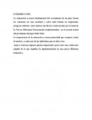Reforma educativa.La educación es parte fundamental del crecimiento de un país