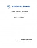 LA CIENCIA SU METODO Y SU FILOSOFIA ¿QUE ES LA CIENCIA?