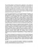 Tema En las últimas décadas la actividad humana a generación un gran impacto en cuestiones ambientales