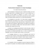 Taekwondo y educación Practica laboral emergente en el campo del pedagogo.