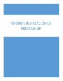 Informe de prestashop