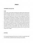 TRABAJO SANEAMIENTO POR EVICCIÓN CASO
