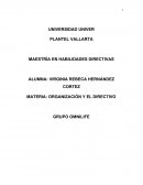ENSAYO GRUPO OMNULIFE MAESTRÍA EN HABILIDADES DIRECTIVAS