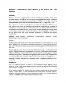 Los Estudios Comparativos entre México y los Países del Asia Pacífico