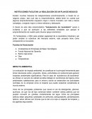 INSTITUCIONES FACILITAN LA REALIZACION DE UN PLAN DE NEGOCIO