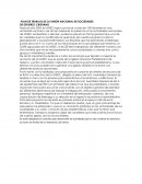 PLAN DE TRABAJO DE LA UNIÓN NACIONAL DE SOCIEDADES DE ESFUERZO CRISTIANO