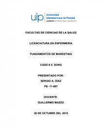 CASO # 2: SONG. Página 1