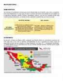 MACROENTORNO DEMOGRÁFICO