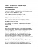 Historia de Aladino y la lámpara mágica