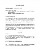 Tema de la gran Ley de hooke