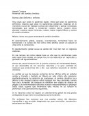 Ponencia del Cambio climatico