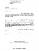 Corrrección de domicilio