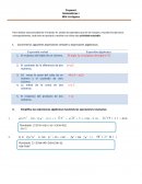 Convierte las siguientes expresiones verbales a expresiones algebraicas.