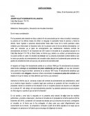 Ejemplo de Carta notarial