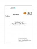 Análisis FODA de Colegio Liahona Cordillera