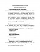 TALLER DE PEDAGOGIA CONSTITUCIONAL