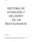SISTEMA DE ATENCIÓN Y DELIVERY DE UN RESTAURANTE