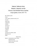 Resumen de Reflexion etica