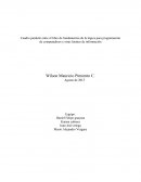 Cuadro paralelo entre el libro de fundamentos de la lógica para programación de computadores y otras fuentes de información