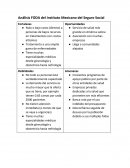 Análisis FODA del Instituto Mexicano del Seguro Social