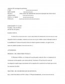 Modelo formalizacion DELITO	:	VIOLACION DE MENOR DE EDAD EN GRADO DE TENTATIVA