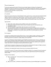 La estructura organizacional se refiere a la forma en que se dividen. Página 1