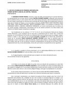 JUICIO ORDINARIO CIVIL SOBRE GUARDA Y CUSTODIA