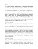Profesional – Derecho Profesional – Psicología