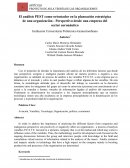 Análisis PEST como orientador en la planeación estratégica de una organización