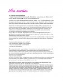 Los sueños ¿Tal vez una proyección de nuestro futuro?