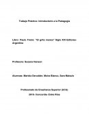 Trabajo Práctico: Introductorio a la Pedagogía