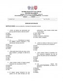 Examen ciencias naturales