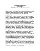 Libro’’Curso de filosofía del derecho’’