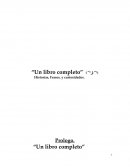 Un libro completo: Historias, frases y curiosidades