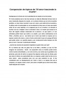 Comparación de tópicos de “El amor trasciende la muerte”