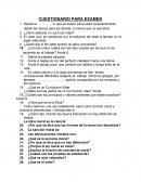 Cuestionario del tema Currículum Vitae