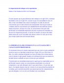 LA IMPORTANCIA DEL ENFOQUE EN LA ACTUALIZACIÓN Y CAPACITACIÓN PROFESIONAL.