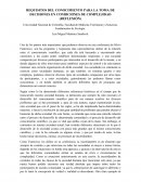 REQUISITOS DEL CONOCIMIENTO PARA LA TOMA DE DECISIONES EN CONDICIONES DE COMPLEJIDAD (REFLEXIÓN)
