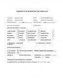 DIAGNÓSTICO DE INFRAESTRUCTURA HIDRAULICA