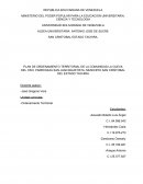 PLAN DE ORDENAMIENTO TERRITORIAL DE LA COMUNIDAD LA CUEVA DEL OSO, PARROQUIA SAN JUAN BAUSTISTA, MUNICIPIO SAN CRISTOBAL DEL ESTADO TACHIRA