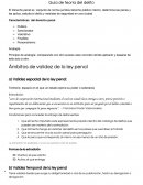 Guía de teoría del delito