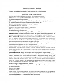 Gestión De La Cobranza Telefónica. Página 1
